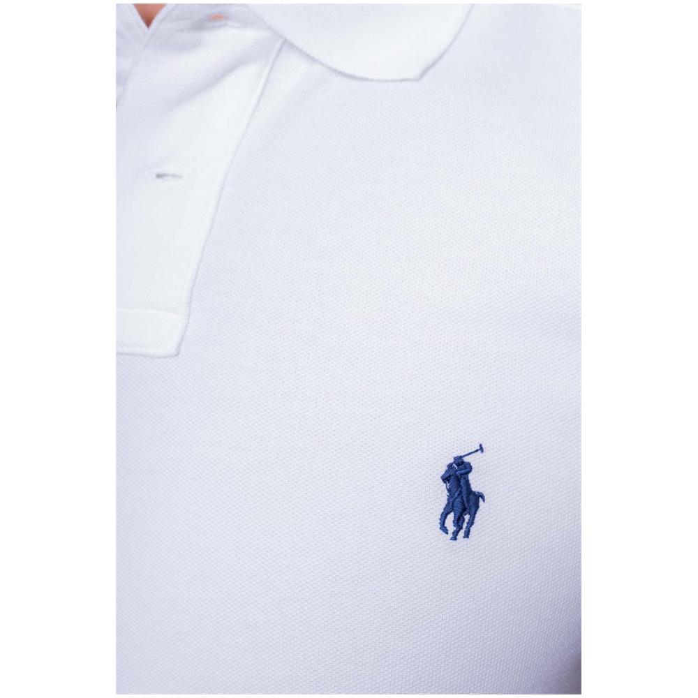 Polo Uomo A Maniche Lunghe In Mesh Di Cotone - Foto 4