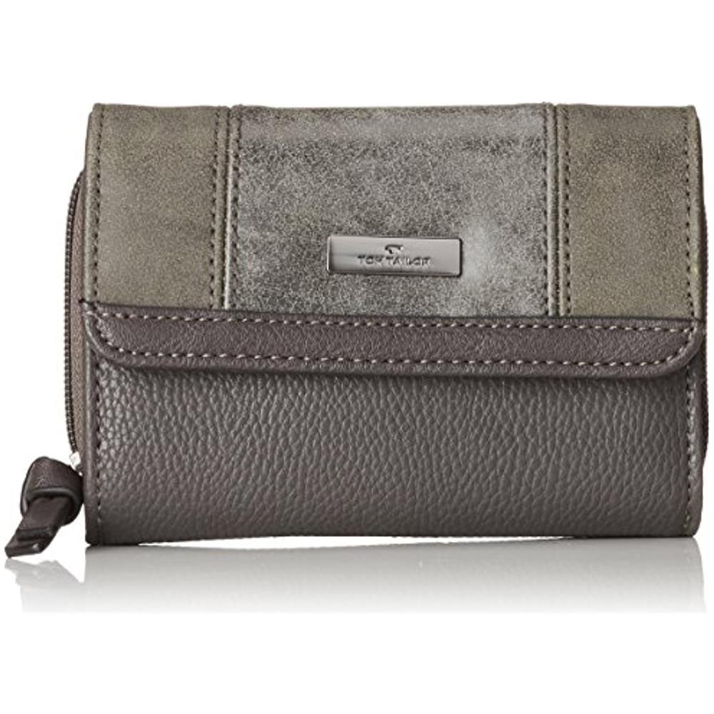 24420, Portafoglio Donna, Grigio (grigio (grau 70)), 4x10x14 Cm (b X H X T)  - Foto 1