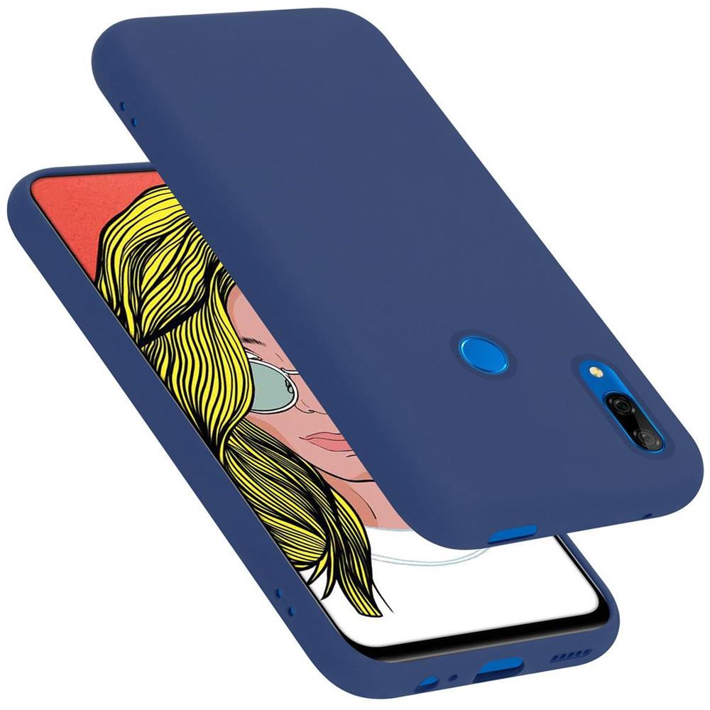 Custodia Compatibile Con Huawei P Smart 2019 In Liquid Blu - Coperchio Protettivo In Silicone Tpu Flessibile - Foto 1
