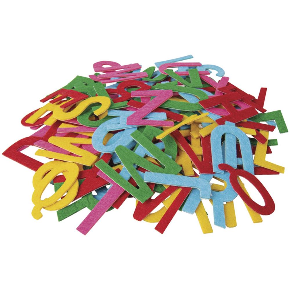 Lettere In Feltro Autoadesive Multicolori - Foto 1