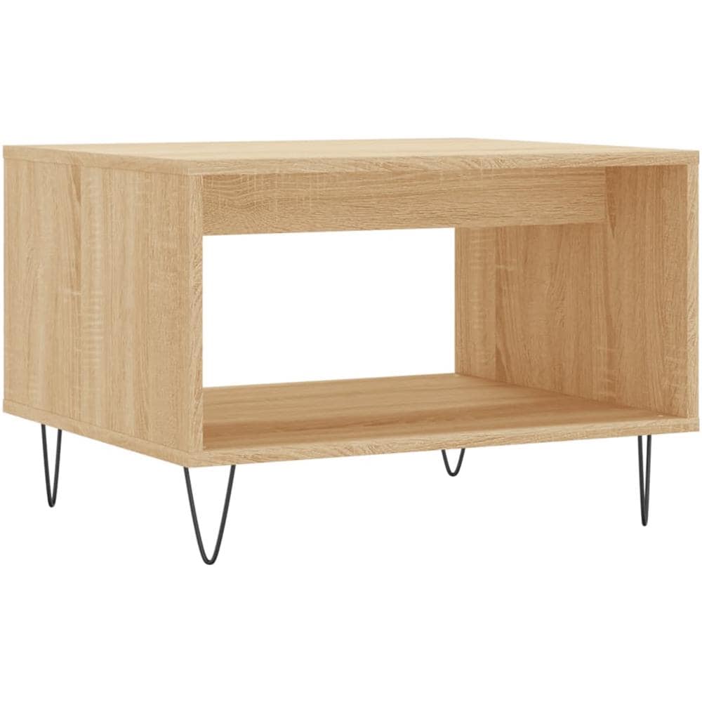 Tavolino Da Salotto Rovere Sonoma 60x50x40 Cm Legno Multistrato - Foto 2