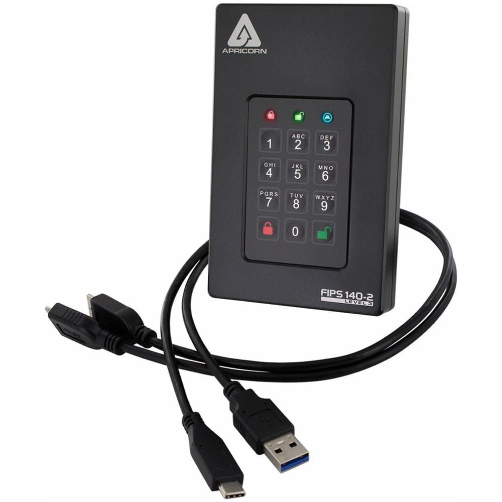 AFL3-S500 unità esterna a stato solido 512 GB USB tipo A 3.2 Gen 1 (3.1 Gen 1) Nero - Foto 1