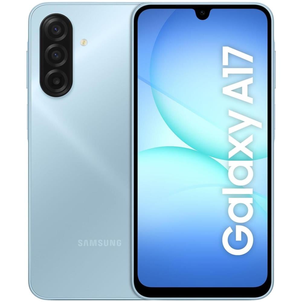 Galaxy A17 4G 128GB 4GB Ram Dispaly 6.7" Super-AMOLED Main Camera 50MP Dual nanoSim Hybrid USB Type-C MediaTek G99 5000 mAh Light Blue Tim - Foto 1