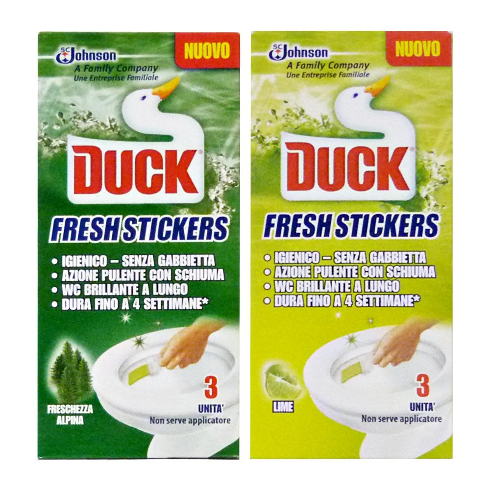 Fresh Tavolette Wc Stickers 3 Pezzi Misto - Tavolette Wc + Portascopini - Foto 1