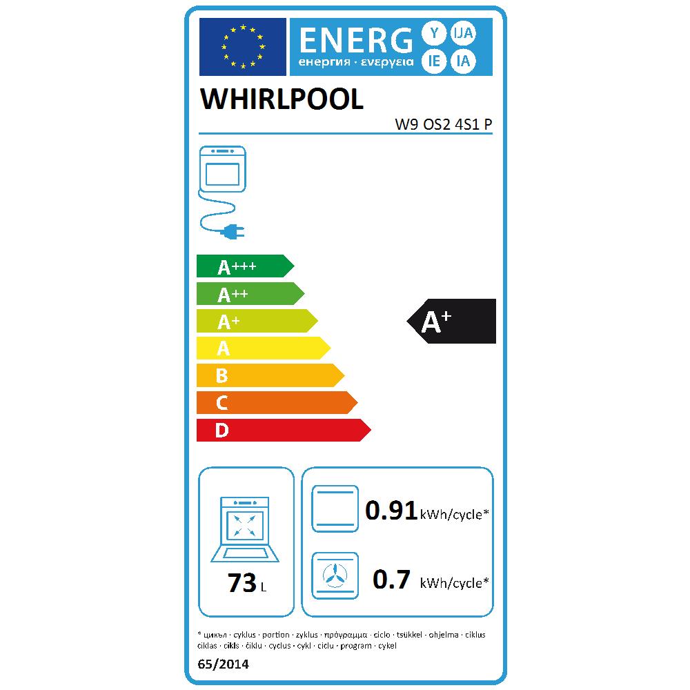 Forno Elettrico da Incasso W9 OS2 4S1 P Capacità 73 L Multifunzione Ventilato Cottura a Vapore Potenza 3650 W Colore Inox - Foto 2