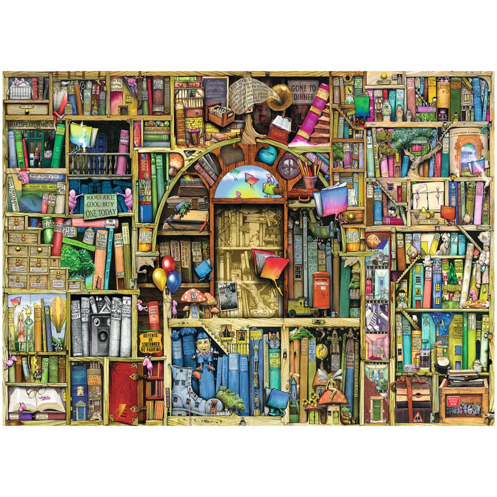 RAVENSBURGER - RVB19418 Puzzle da 1000 pezzi - La Libreria Magica 2 ...
