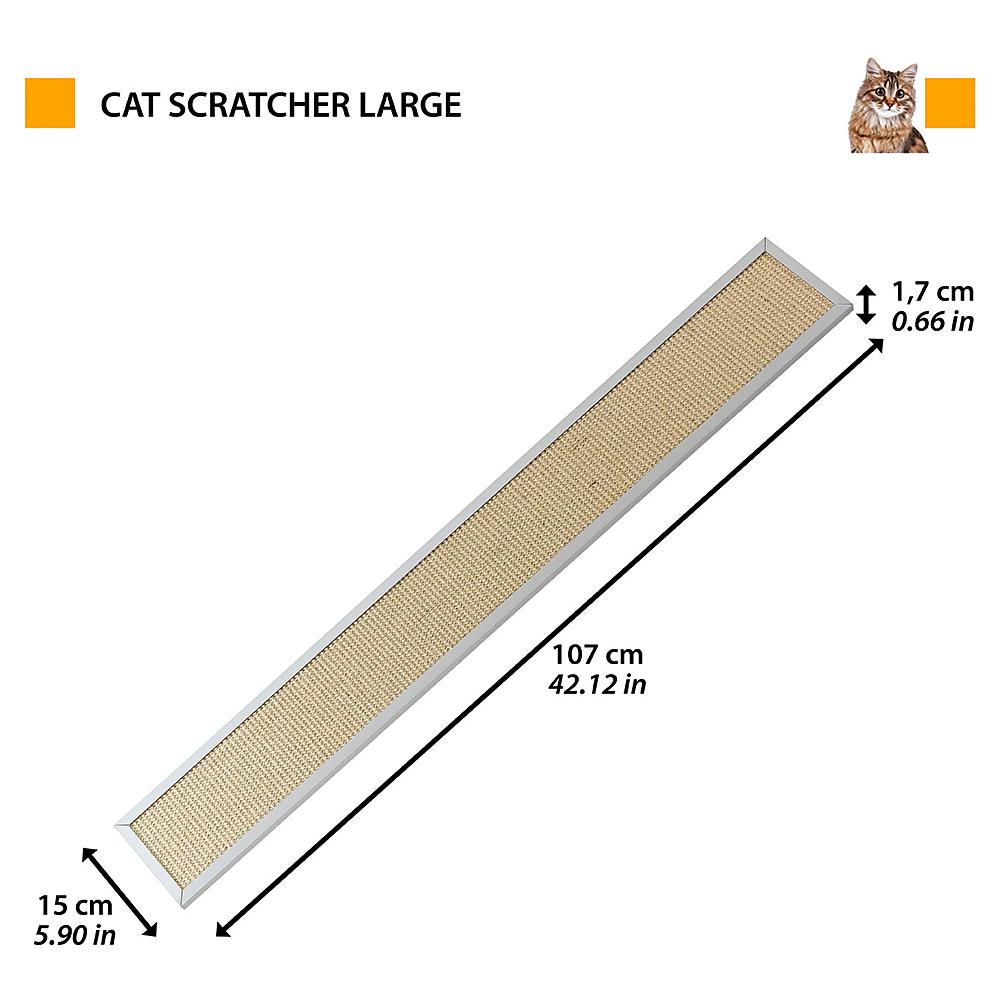 Tiragraffi Per Gatti In Sisal, Grande, Ricambio Graffiatoio Per Mobili Gatti - Foto 2