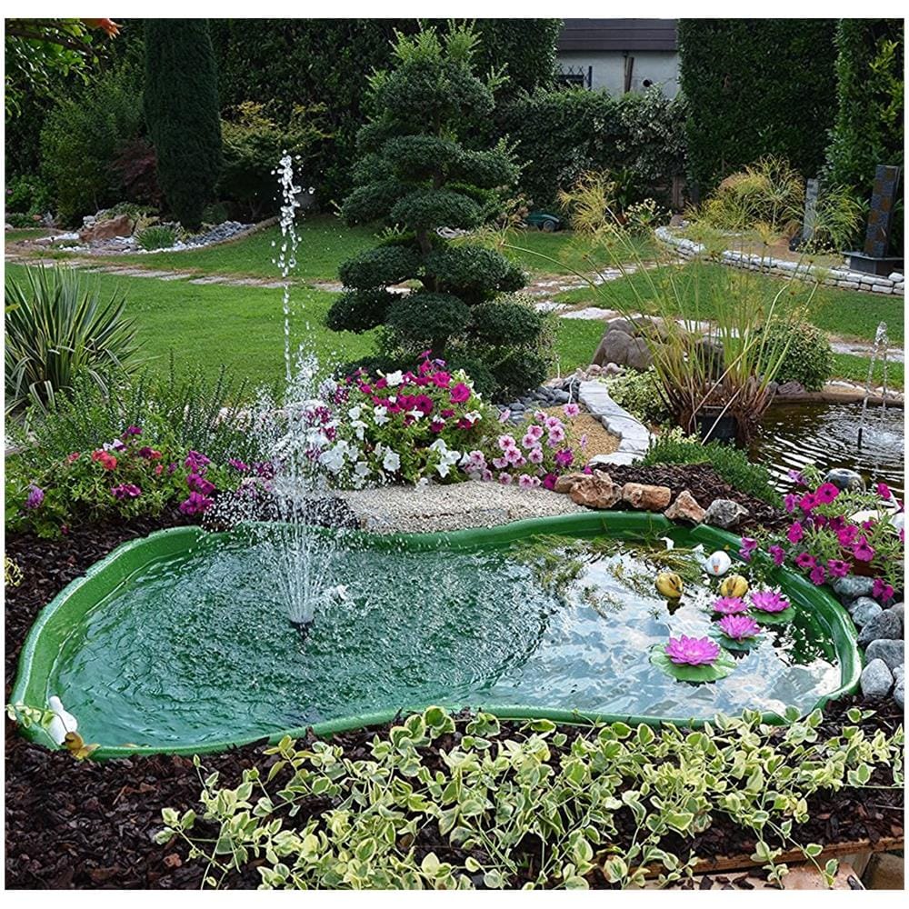 Laghetto Da Giardino Bolsena Termoformato Verde Litri 610 Dimensioni 178x125x45 - Foto 2