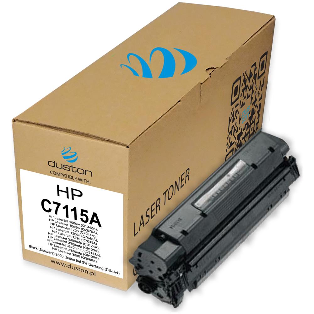 TONER - 5x C7115a, 15a Negro Compatible Con Hp Laserjet 1000w 1005 1200 1220 3300 3300 Mfp 3320 Mfp 3330 Mfp 3380 Mfp - Foto 2