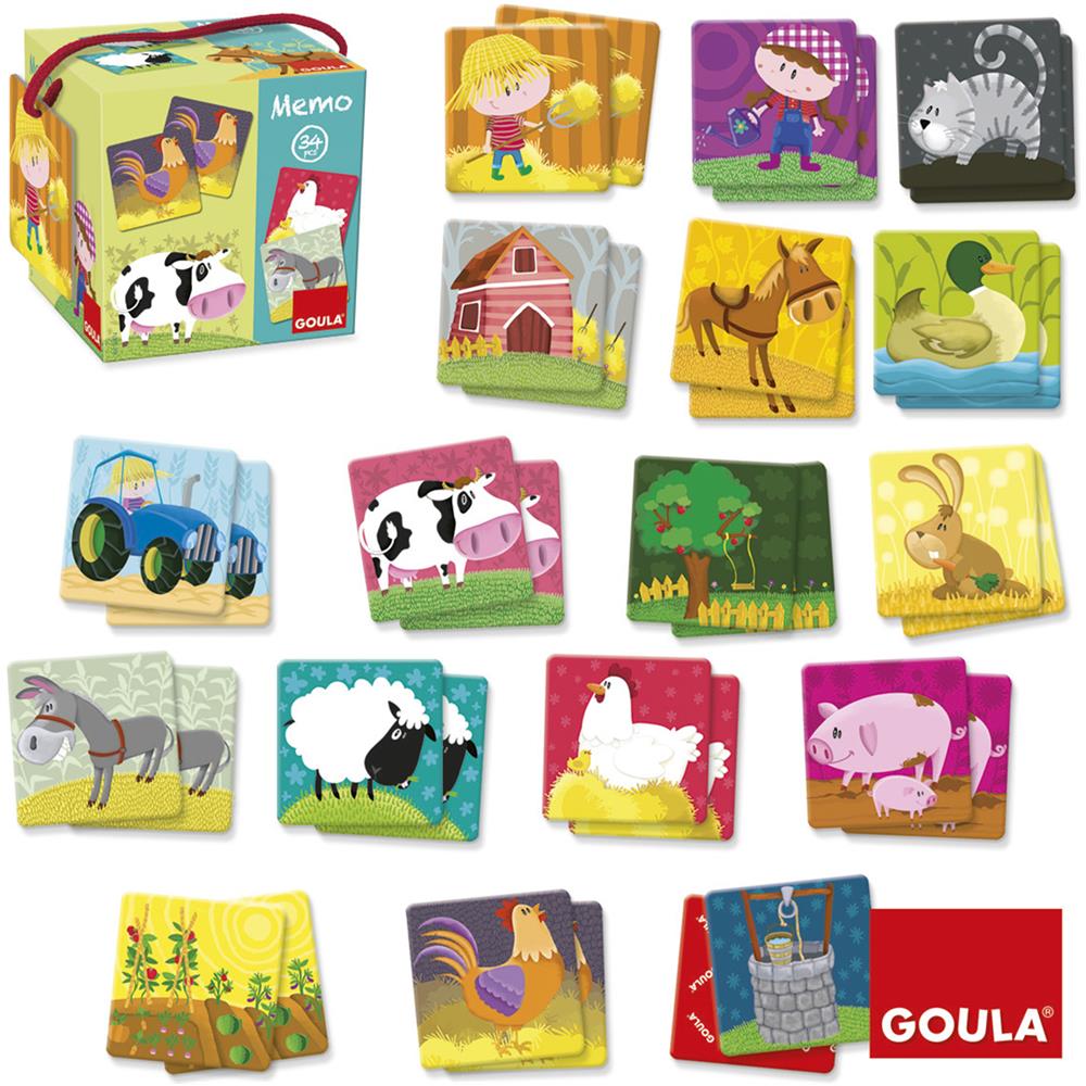 Gioco da Tavola Memo Fattoria Multicolore - Foto 2