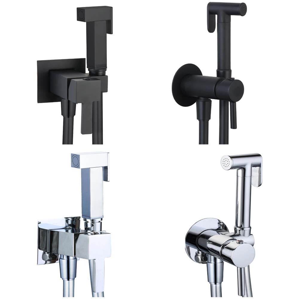 Kit Idroscopino Acqua Calda E Fredda Shut-off Azionamento A Leva Ottone Ogomondo *** Finitura- : Cromato Quadro - Foto 1