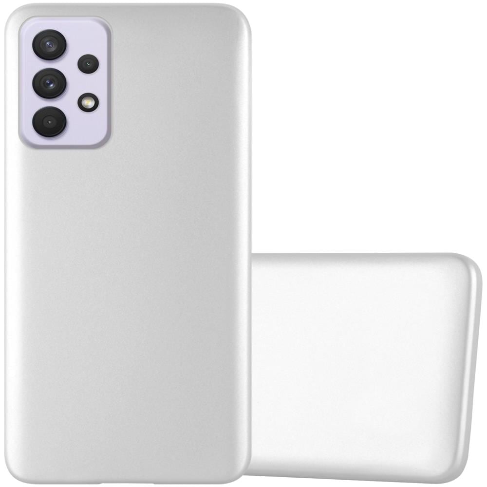 Custodia Compatibile Con Samsung Galaxy A33 5g In Argento Metallico - Coperchio Protettivo In Silicone Tpu Flessibile - Foto 1