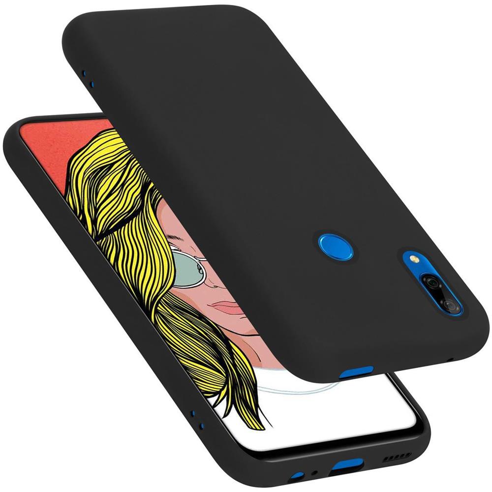 Custodia Compatibile Con Huawei P Smart 2019 In Liquid Nero - Coperchio Protettivo In Silicone Tpu Flessibile - Foto 1