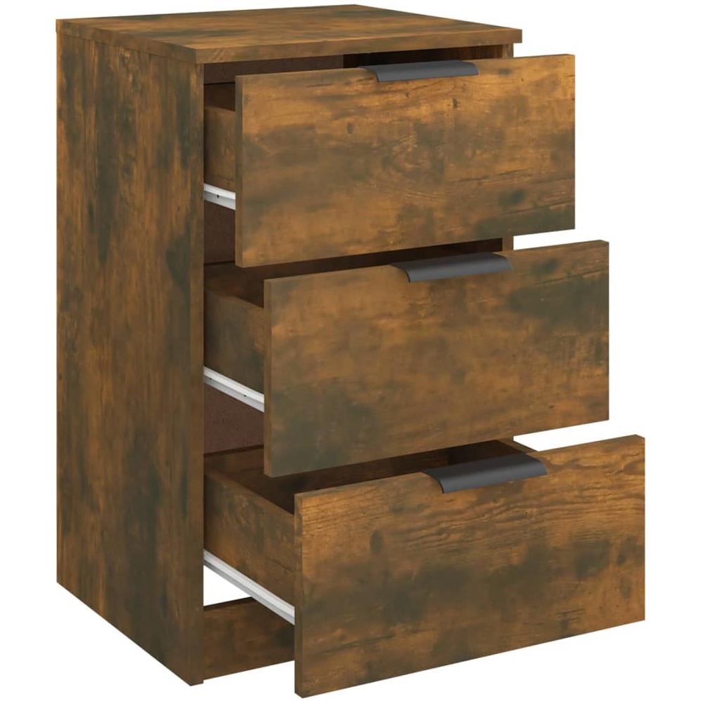 Comodino Rovere Fumo 40x36x65 Cm - Foto 7