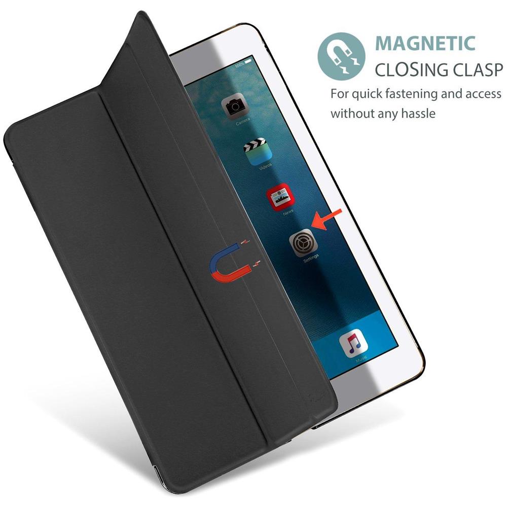 Custodia Per Ipad Custodia Smart Cover Per Ipad 5/6 Da 9 7 Pollici Per Ipad Air 1/2 Nera - Foto 2