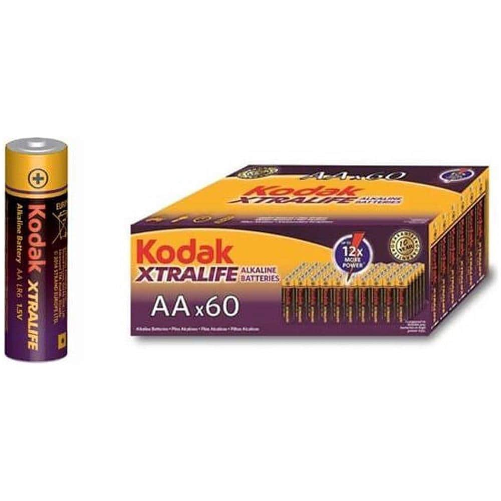 Batteria Aa Alcalina Xtralife (confezione Da 60) - Foto 2