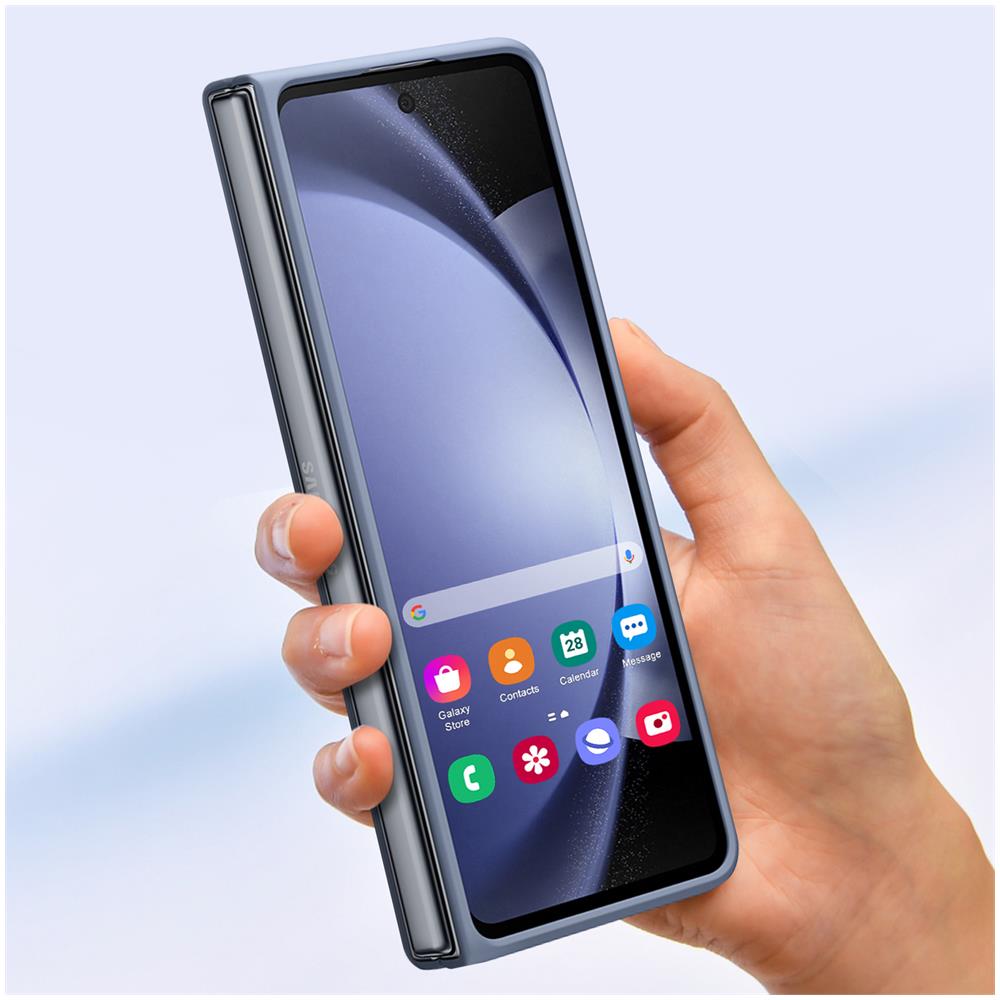Cover Originale Slim S Pen Galaxy Z Fold5 S Pen Inclusa Icyblue - Foto 2