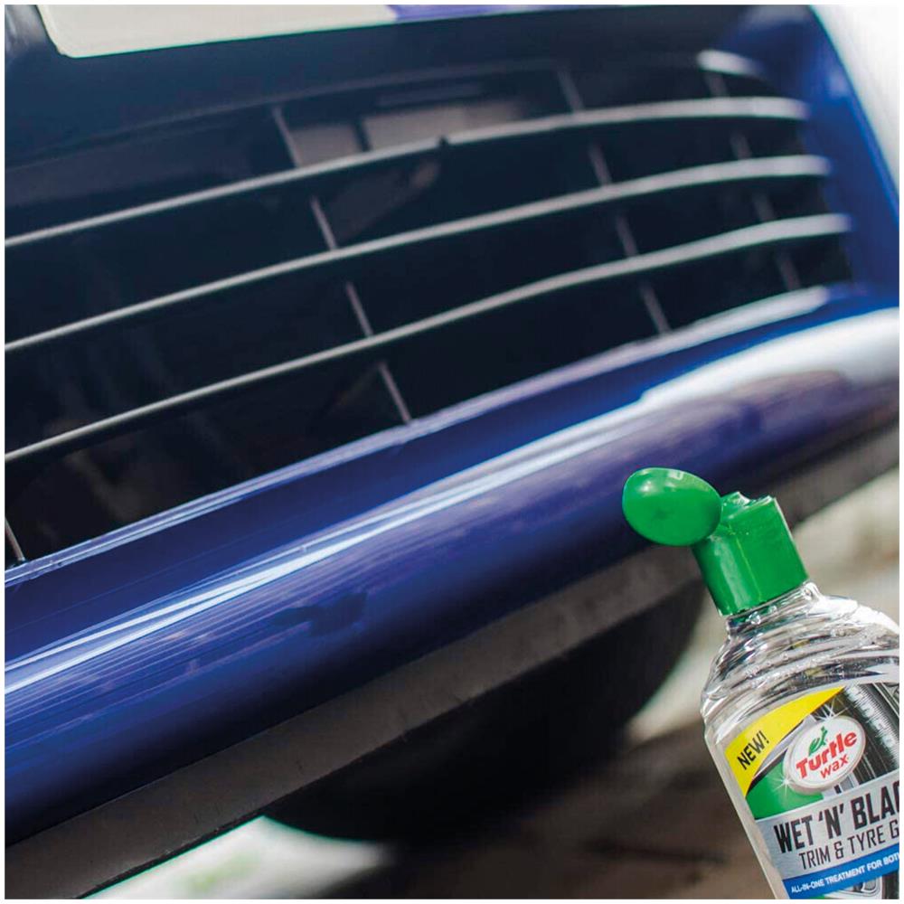 Wet 'n' Black, Lucida Pneumatici E Guarnizioni - 300 Ml - Foto 3