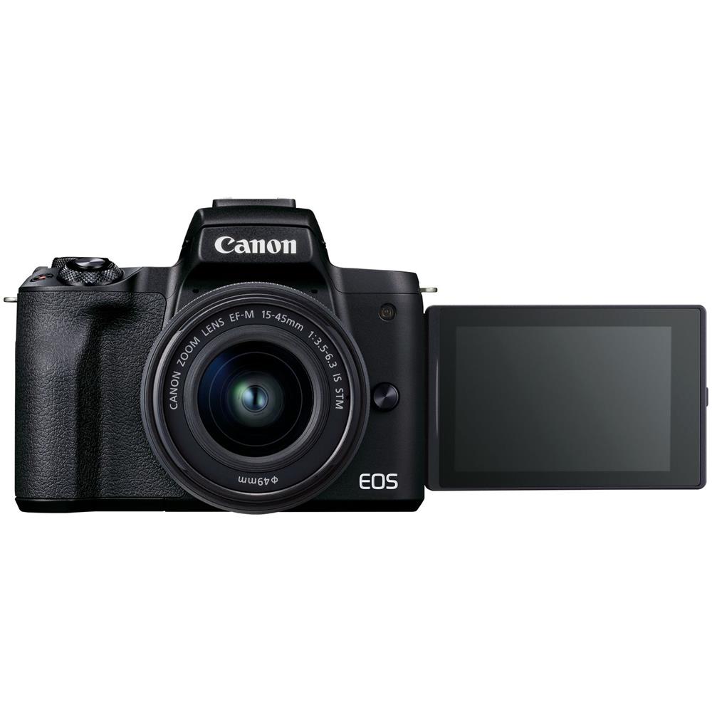 Fotocamera digitale mirrorless M50 Mark II con obiettivo 15-45 mm 4K Ultra HD Colore Nero - Foto 2