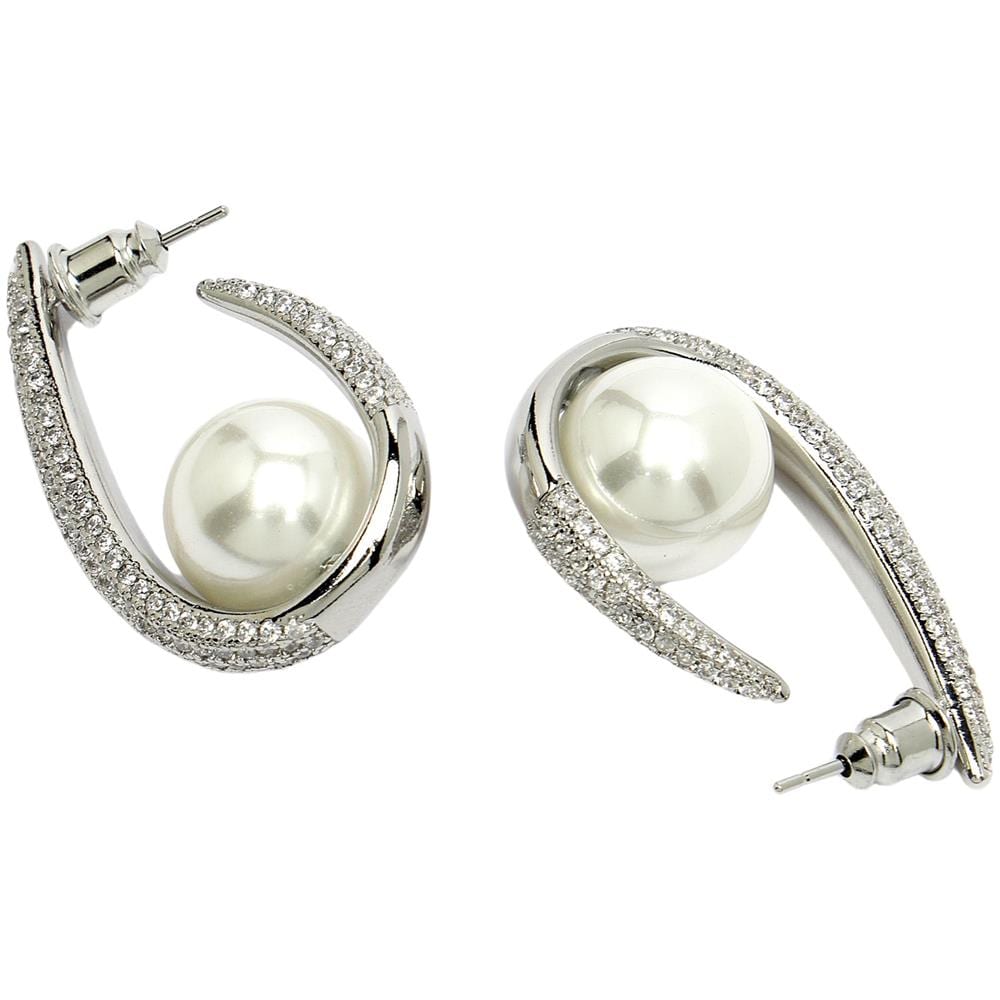 Orecchini con Perla a Fionda Iconici Collezione Diva - Foto 2