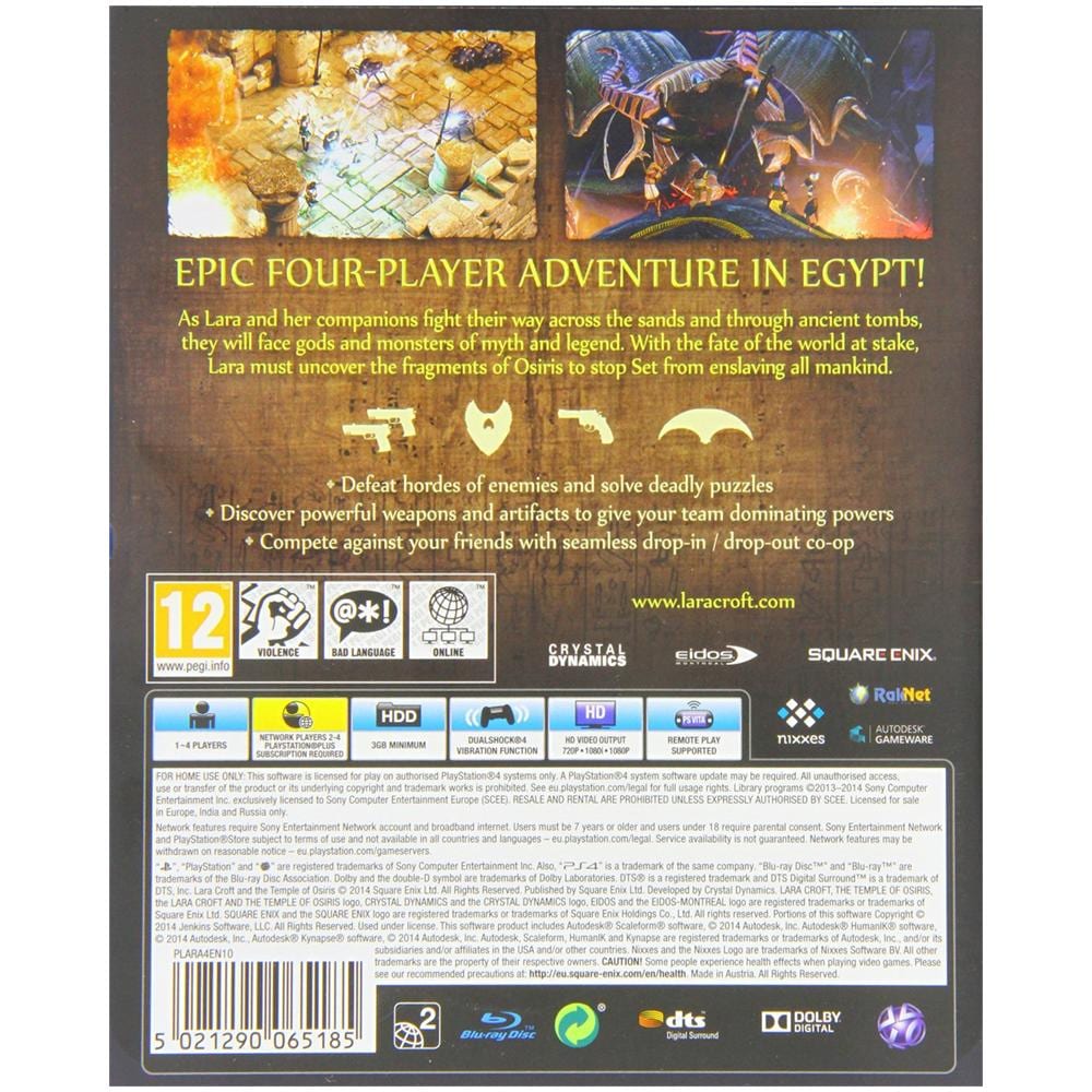 PS4 - Lara Croft & The Temple of Osiris - Foto 2