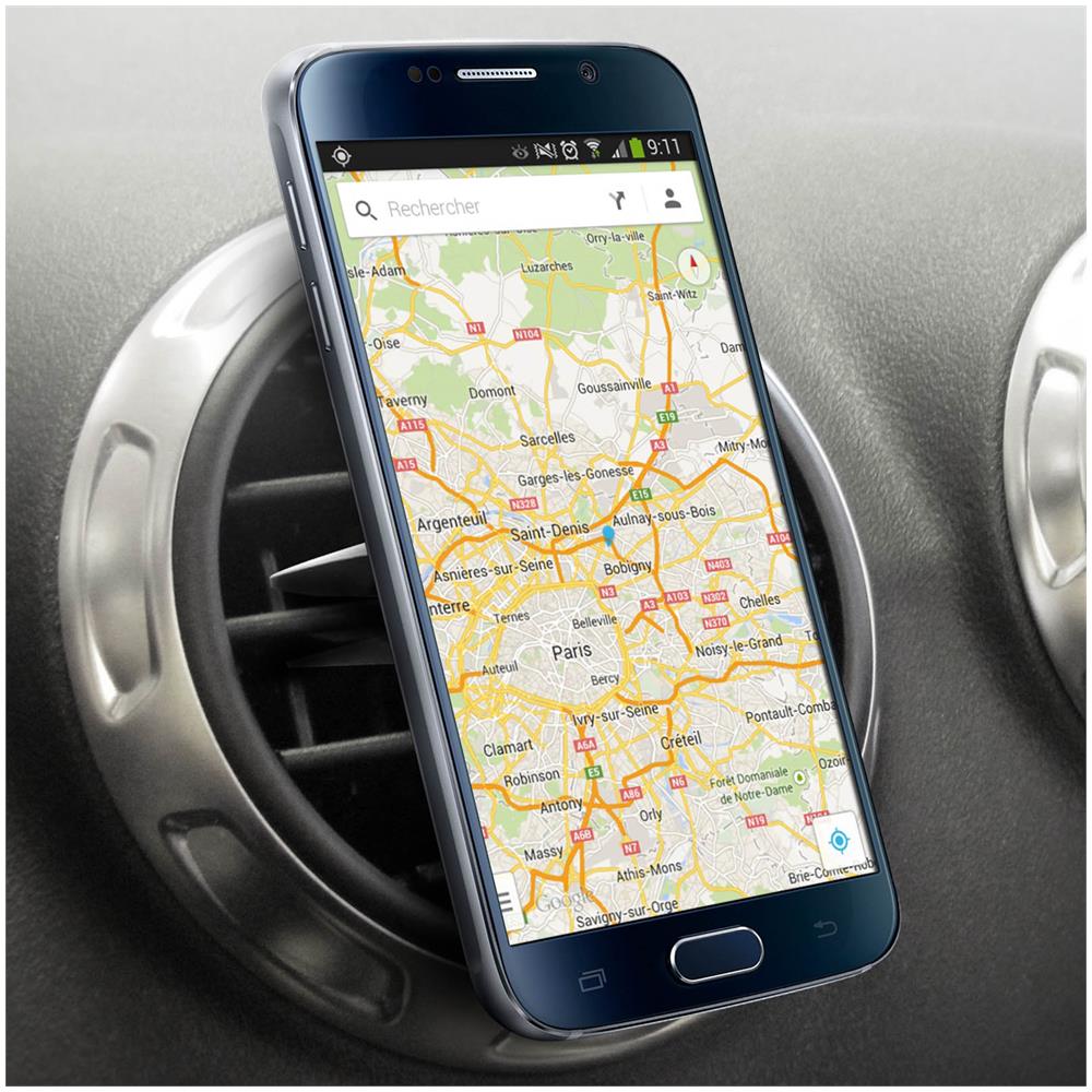 Supporto Griglia Aerazione Per Smartphone - Fissaggio Magnetico - Foto 9