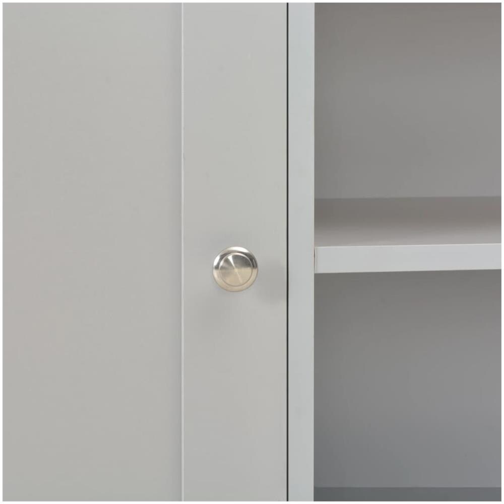 Mobile Porta TV Grigio 95x39x58 cm - Foto 2