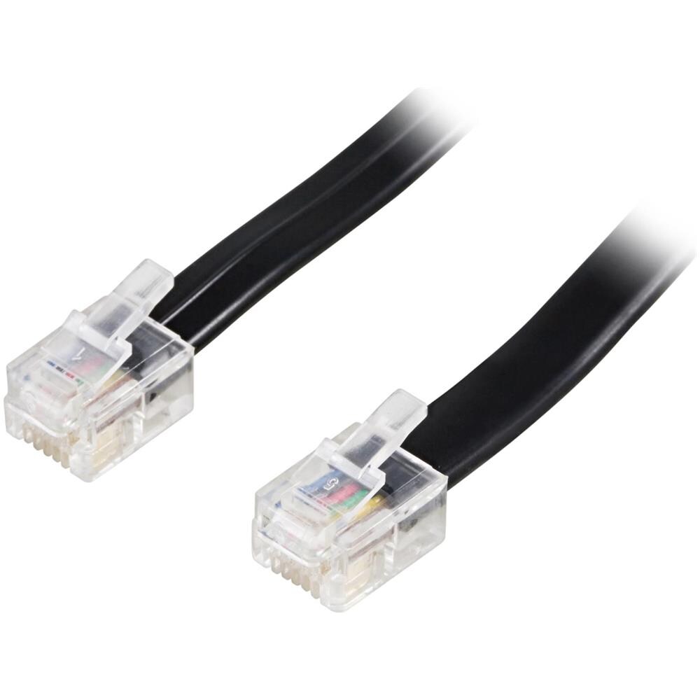 Cavo Modulare Rj12 / 6c 5m, Nero - Foto 1