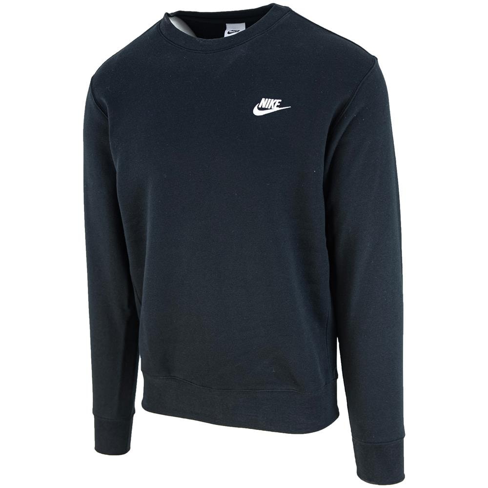 Felpa Da Uomo Girocollo Club Fleece Nera Taglia Xs Codice Bv2662-010 - Foto 9