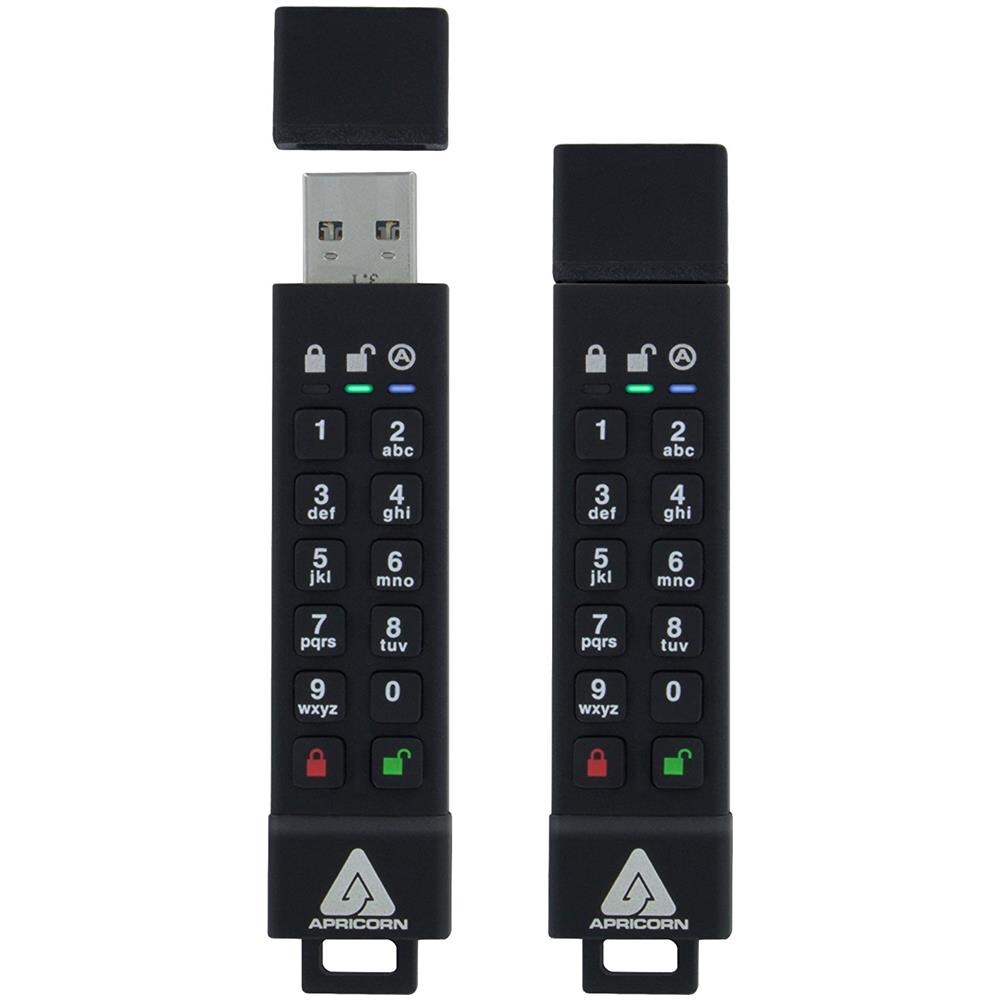 Chiavetta USB 16 GB Aegis Secure Key 3z Interfaccia USB 3.1 Colore Nero - Foto 1
