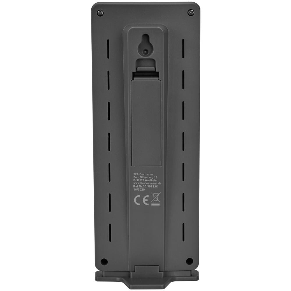 30.3071.01 termometro Termometro da ambiente elettronico Interno /esterno Nero - Foto 2