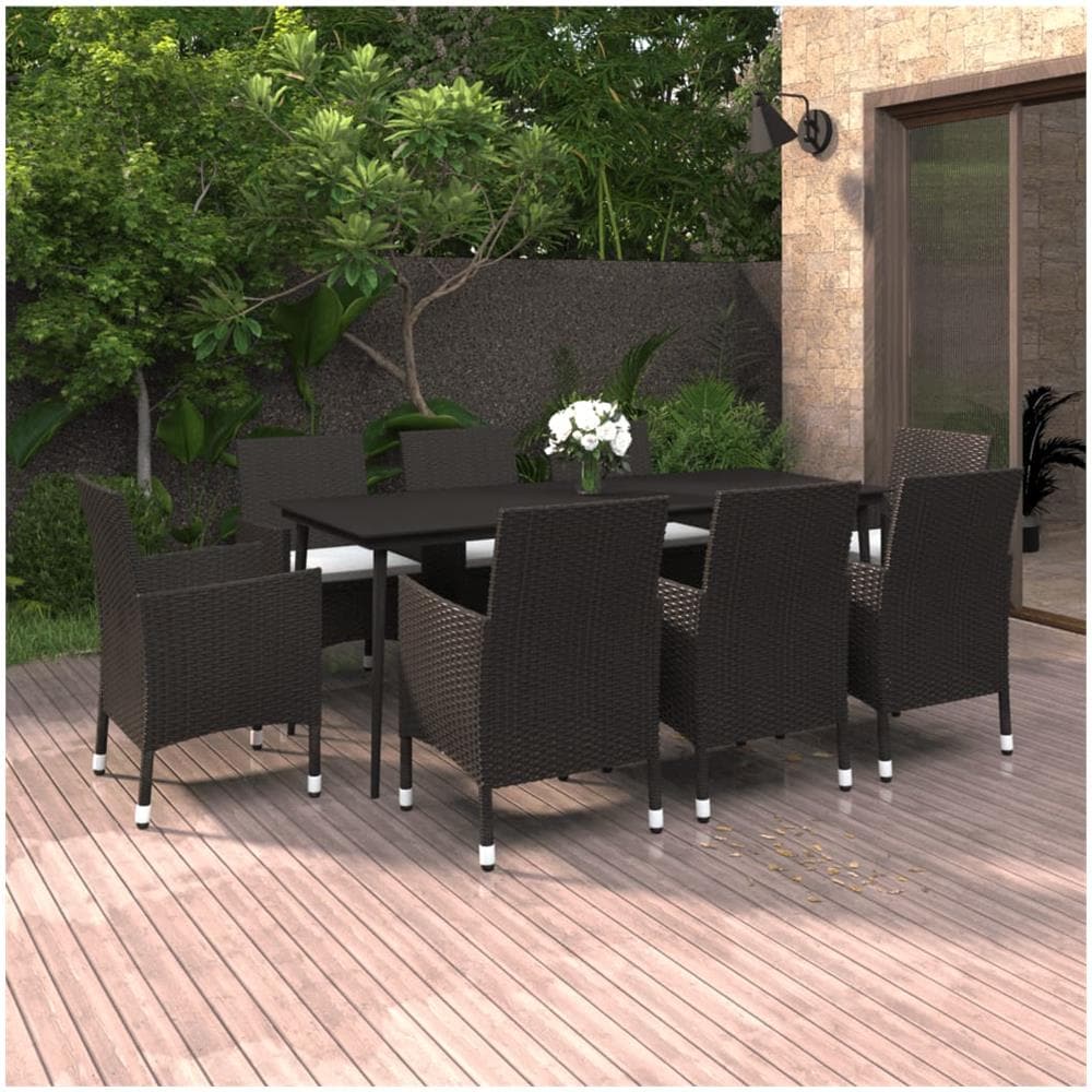 Set da Pranzo da Giardino 2 pz | Set Mobili da Giardino | Salotti da