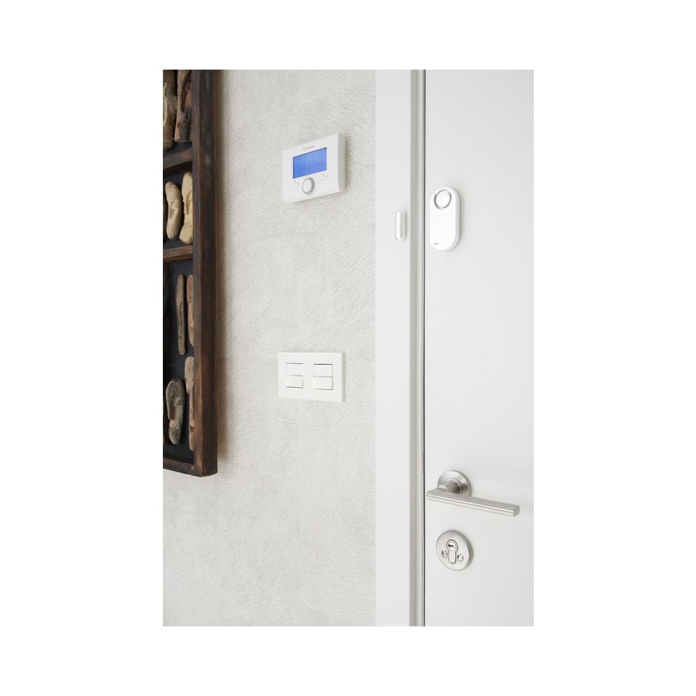 Al011 Allarme Per Casa E Abitazioni | Sensore Di Allarme Per Porte E Finestre Con 2 Telecomandi | Alarme Sonoro Wireless Con Batteria | Antifurto Porta | Argento - Foto 3
