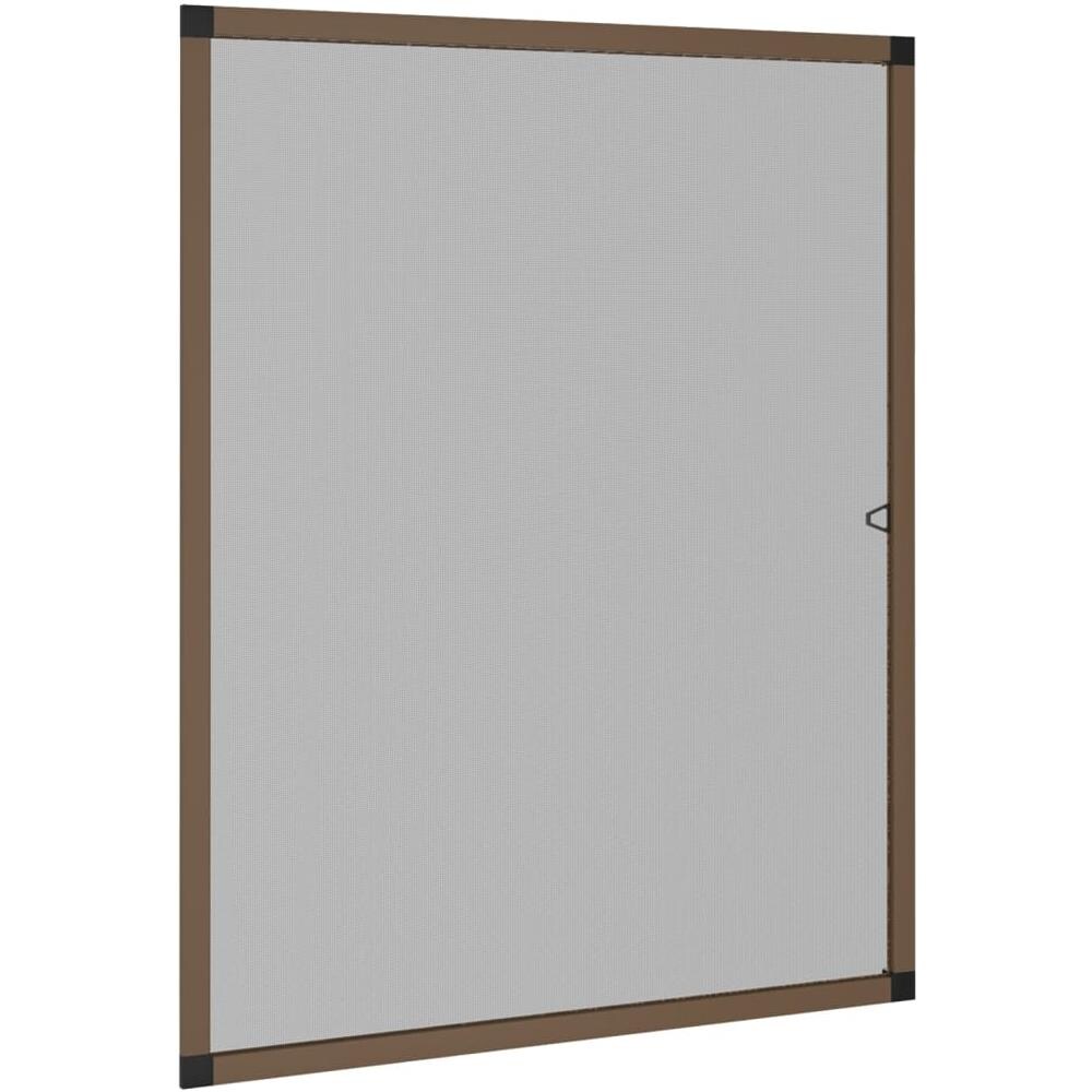 Zanzariera Per Finestre Marrone 80x100 Cm - Foto 2