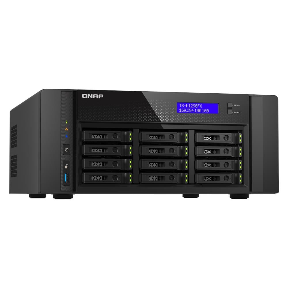 TS-h1290FX NAS Tower Collegamento ethernet LAN Nero 7232P - Foto 2