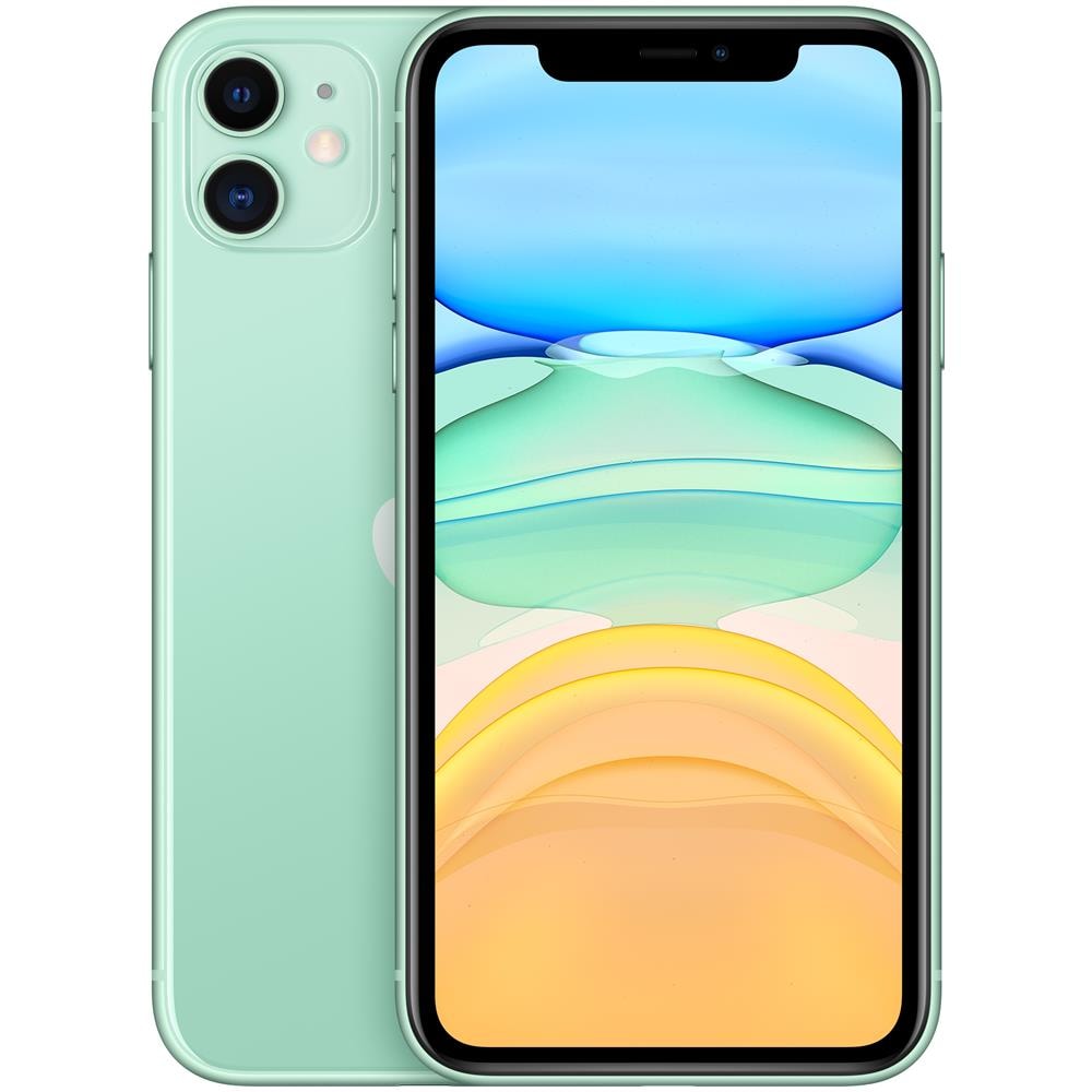 iPhone 11 15,5 cm (6.1") Doppia SIM iOS 13 4G 128 GB Verde - Foto 1