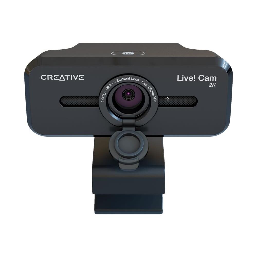 Creative Live! Cam Sync V3 webcam 5 MP 2560 x 1440 Pixel USB 2.0 Nero - Foto 2