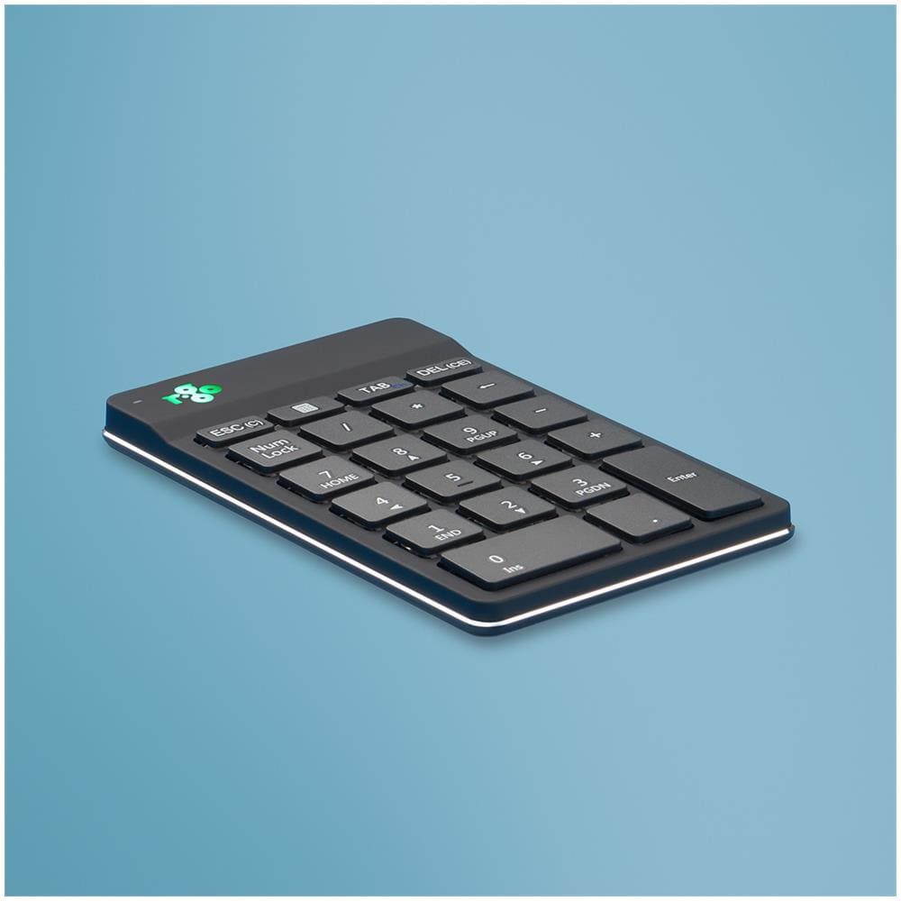 Tastierino Numerico Bluetooth RGOCONMWLBL per Universale Colore Nero - Foto 1