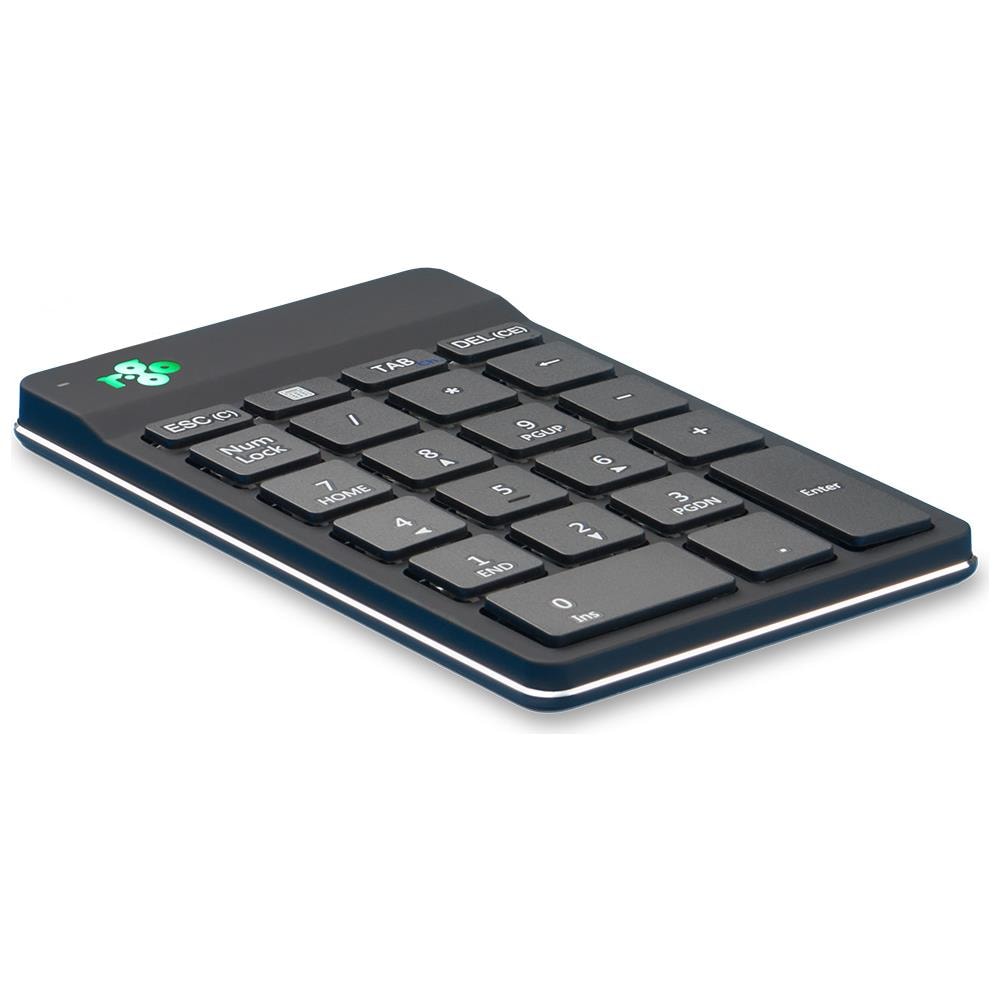 Tastierino Numerico Bluetooth RGOCONMWLBL per Universale Colore Nero - Foto 2