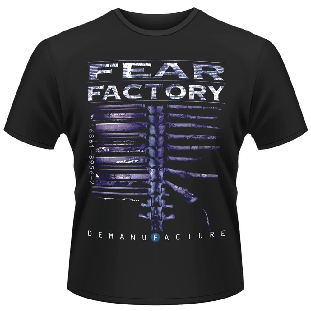 Fear Factory - Demanfacture Stampa Fronte E Retro (T-Shirt Unisex Tg. L)  - Foto 1