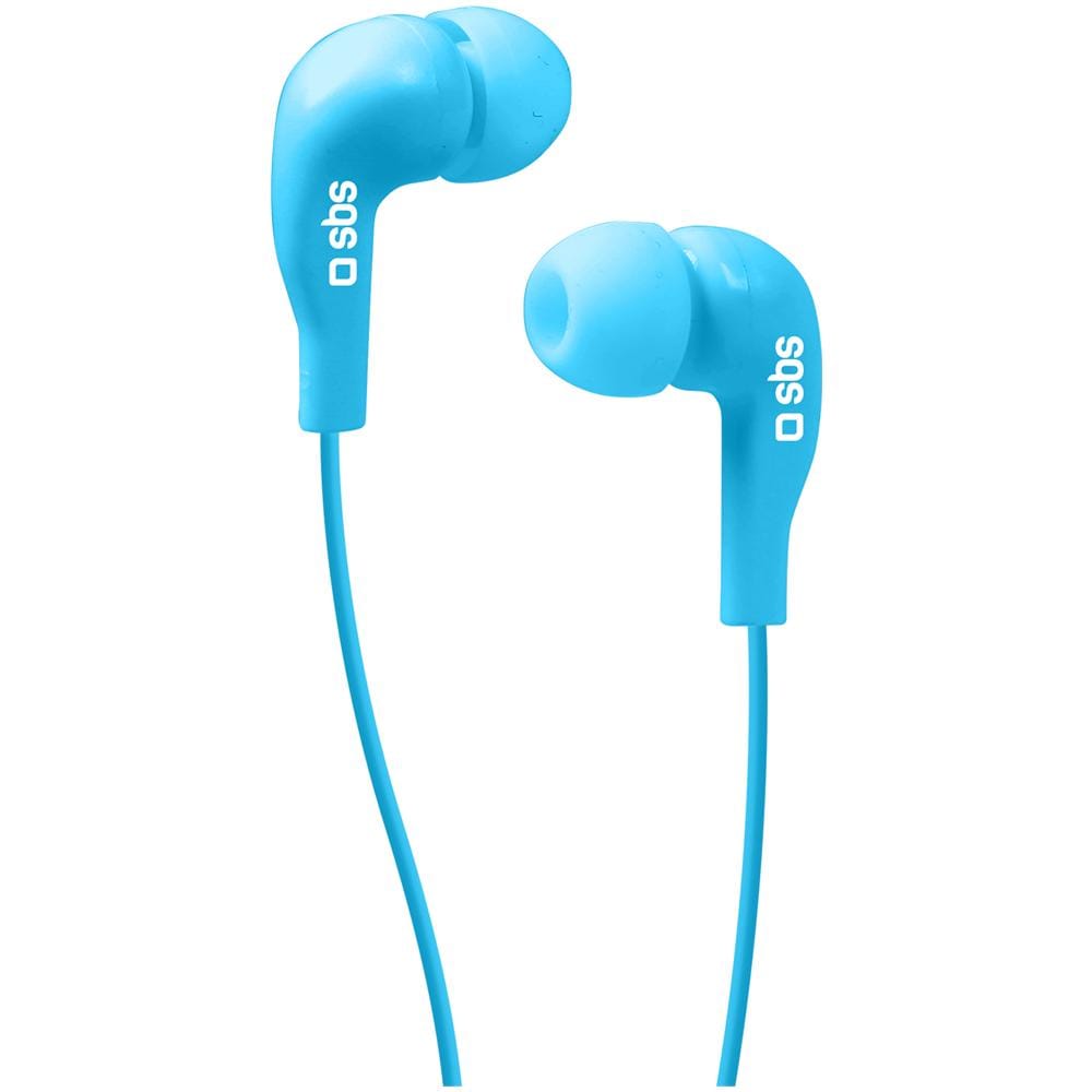 Auricolare In-ear Con Tasto Alla Risposta, Jack 3,5 Mm, Colore Azzurro - Foto 3
