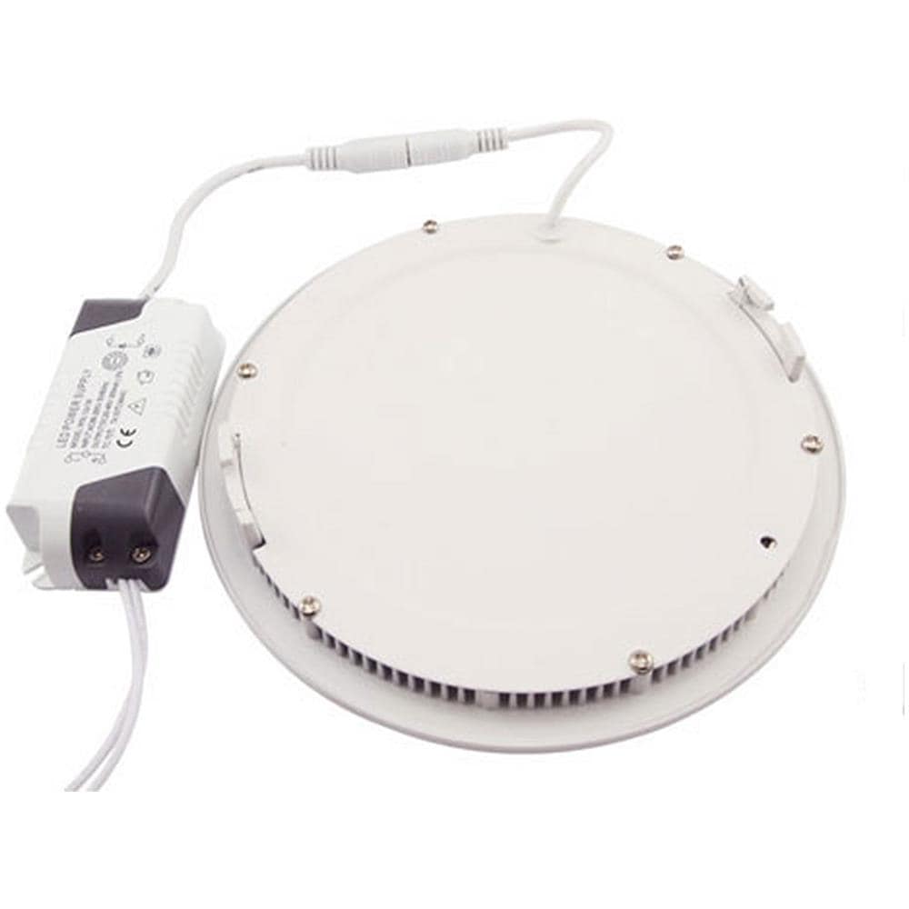 Pannello Led A Incasso Rotondo 225 Mm 18w Smd Luce Naturale 4500k Vt-1807 Rd 4861 - Foto 5