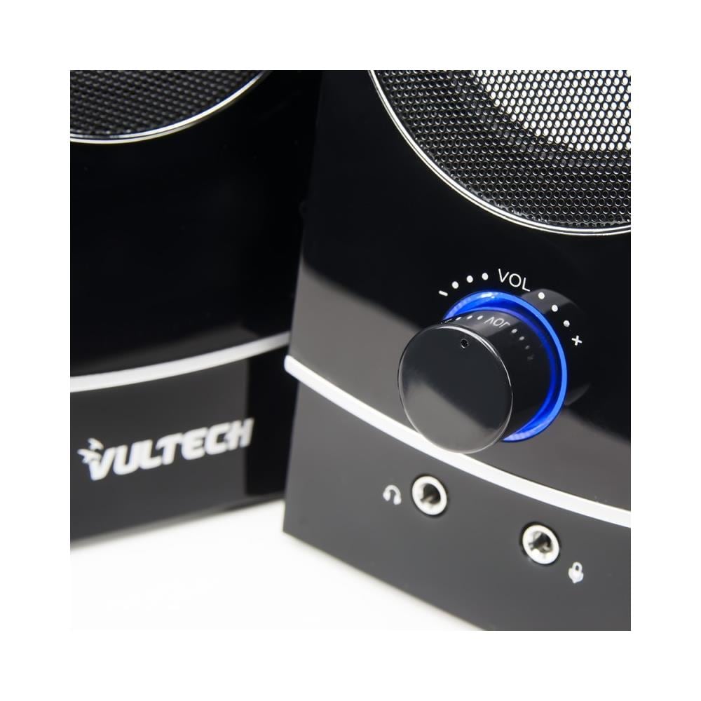 Altoparlanti 2.0 Pc Notebook Jack 3,5 Mm Speakers Autoalimentate Usb 2.0 Sp-330 - Foto 2