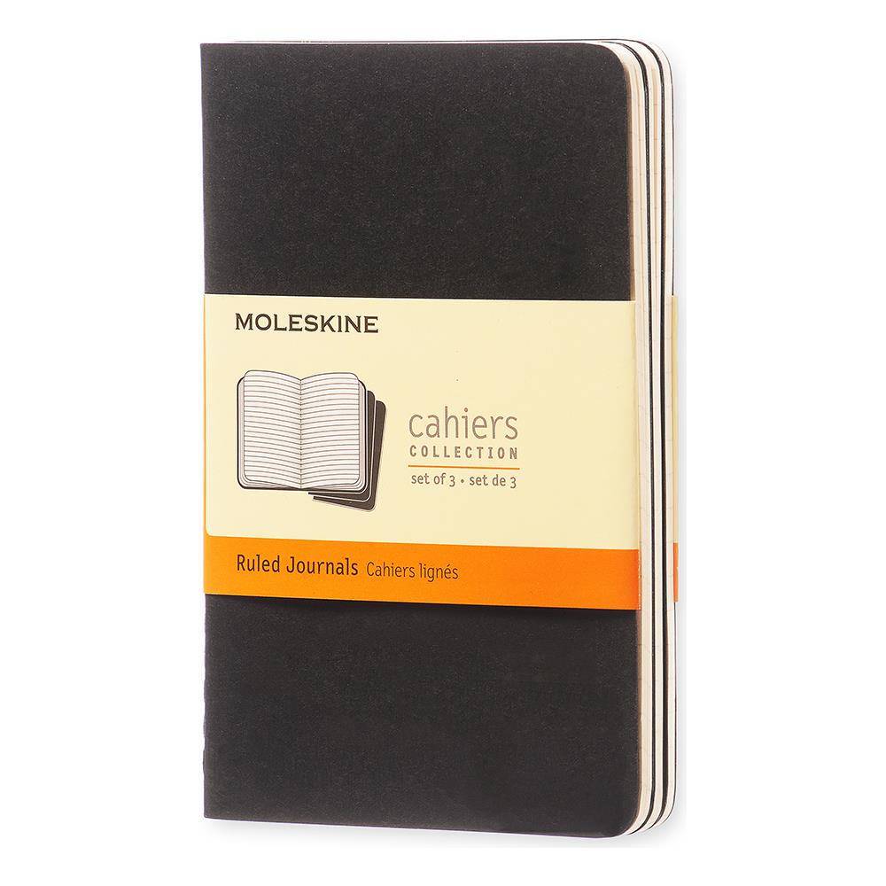 Cf3cahierjournal Pocket Black Ruled - Foto 1