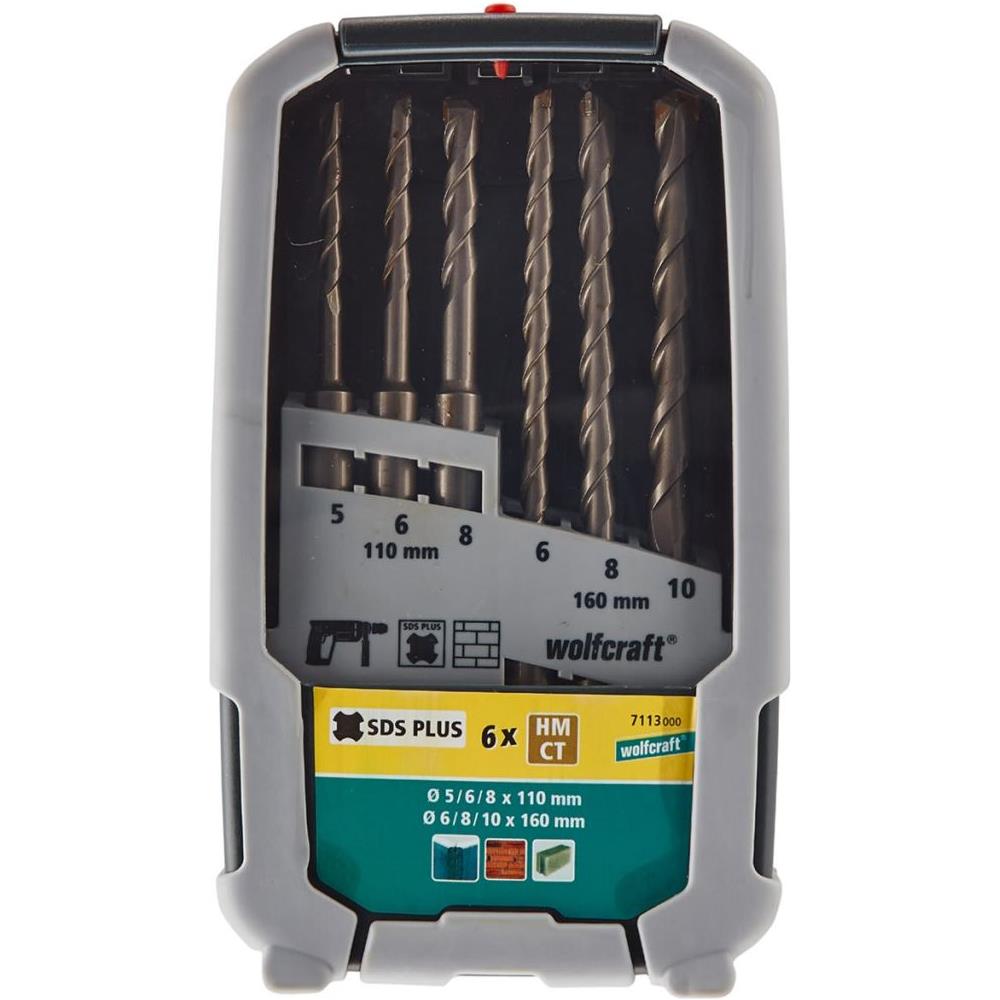 Set Punte Perforatrici Standard 6 Pz 5-10 Mm 7113000 - Foto 3