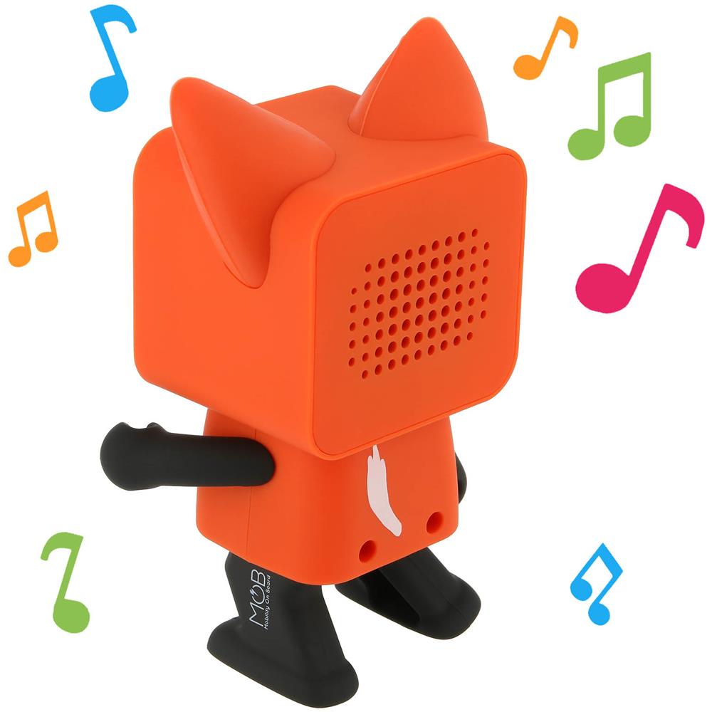 Stereo Bluetooth Dancing Volpe Senza Fili Microfono Kit Mani Libere Musica - Mob - Foto 2