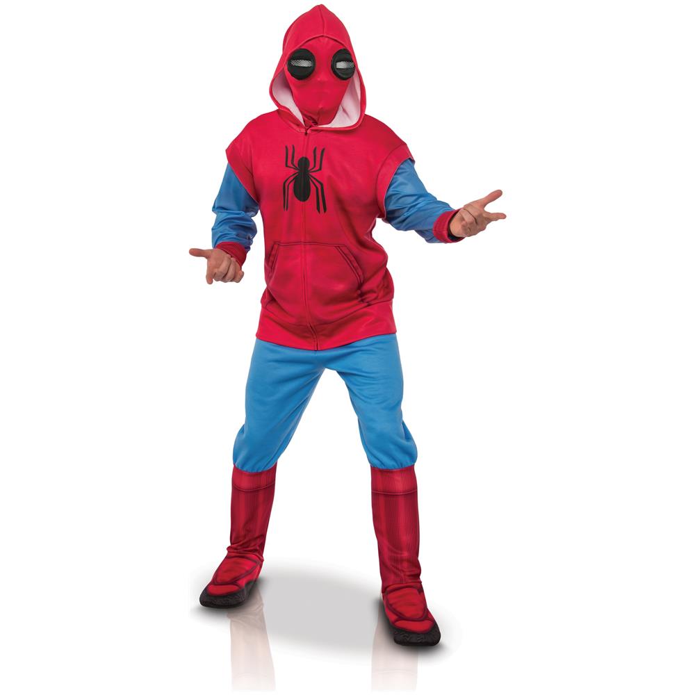 Costume Di Lusso Spiderman Homecoming Sweat Design Per Adulto - Taglia: Xl - Foto 1