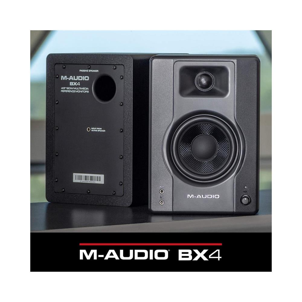 Bx-4 Coppia Di Studio Monitor Professionali Bi-amplificati Da 120 Watt Con Woofer Da 4"" - Foto 2