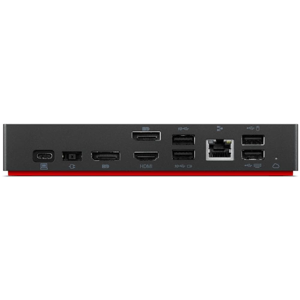 Docking Station ThinkPad Universal USB-C Smart Dock Cablato Colore Nero - Foto 4