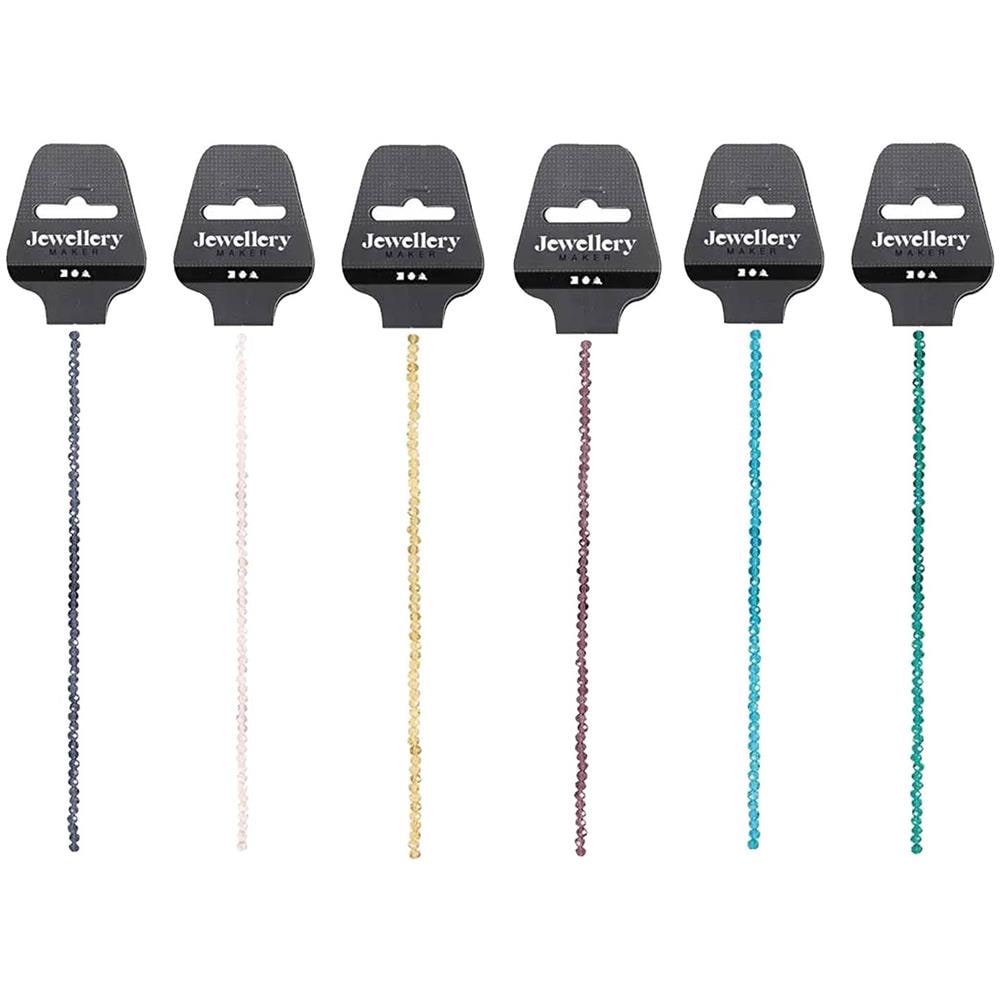 270 Perline In Plastica Rotonde Sfaccettate Ø 4 Mm - Multicolore - Foto 1